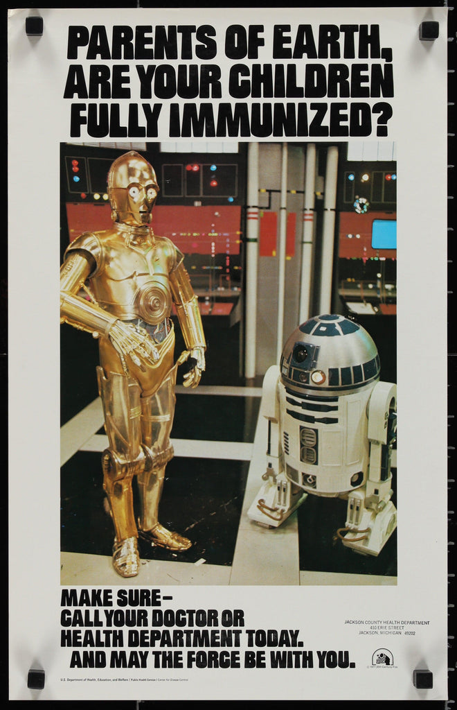 Star Wars 14x22 Original Vintage Movie Poster