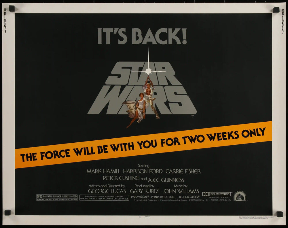 Star Wars Original Vintage Movie Poster