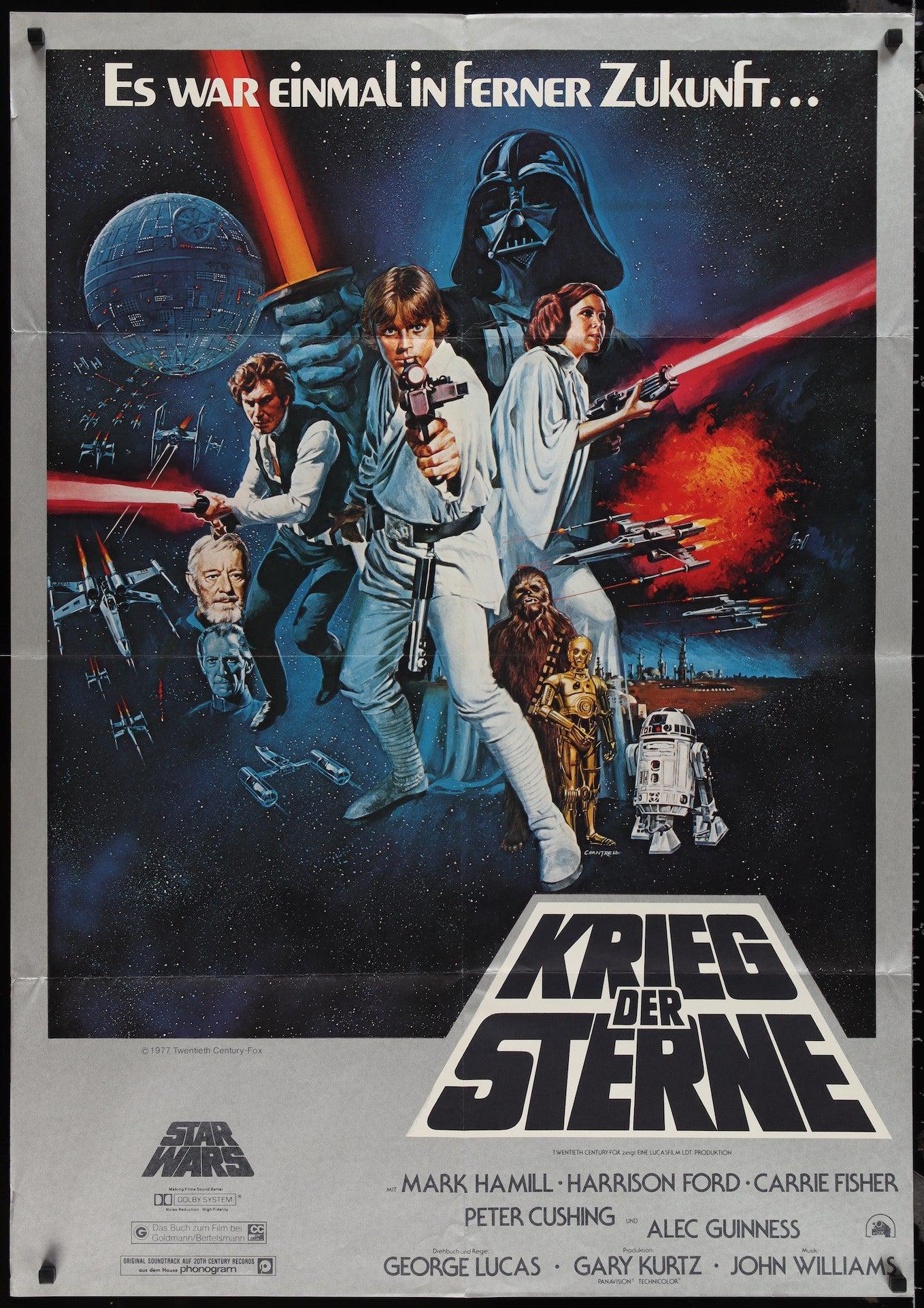1977 スターウォーズ ドイツ版 ビンテージ ポスター 当時物 アンティーク Amazon｜1977年スターウォーズのポスター、メタルティンサイン