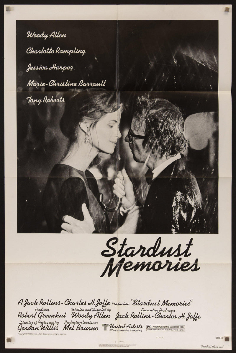 Stardust Memories 1 Sheet (27x41) Original Vintage Movie Poster