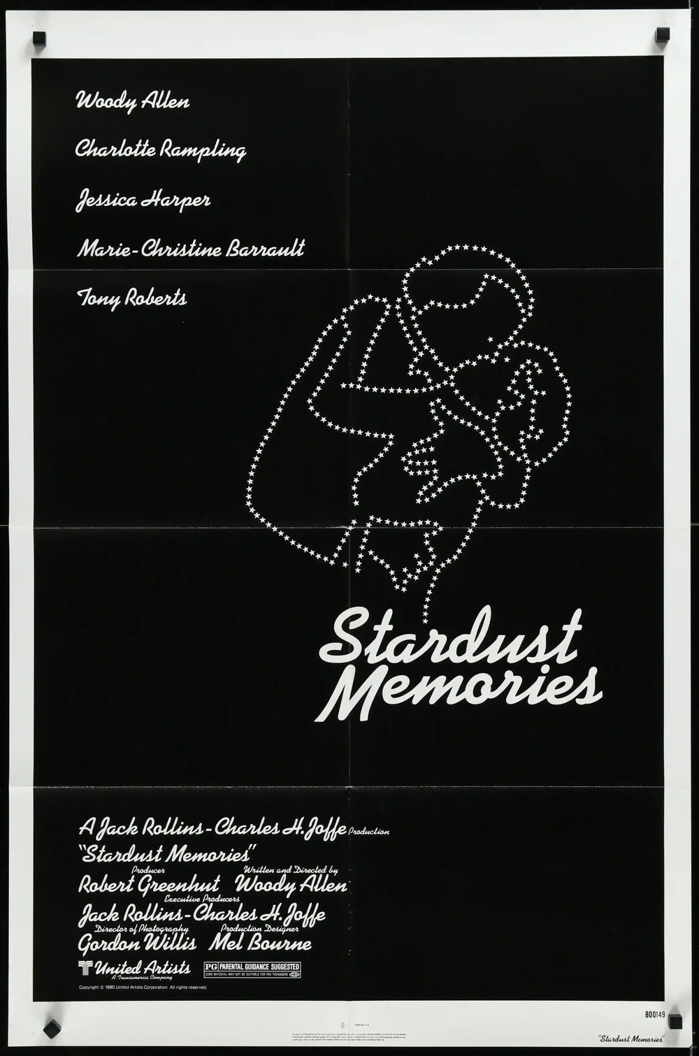 Stardust Memories Original Vintage Movie Poster