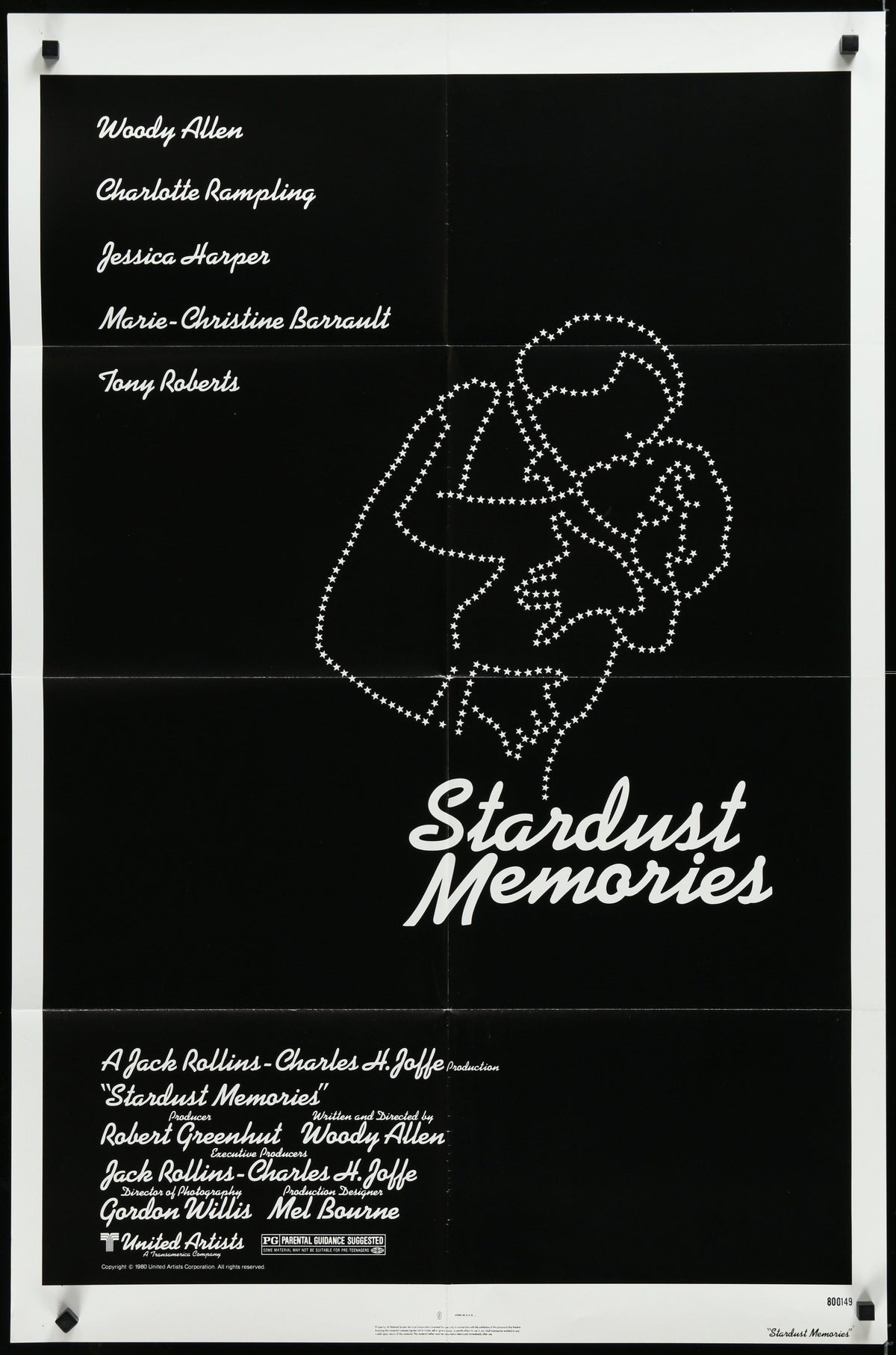 Stardust Memories Original Vintage Movie Poster