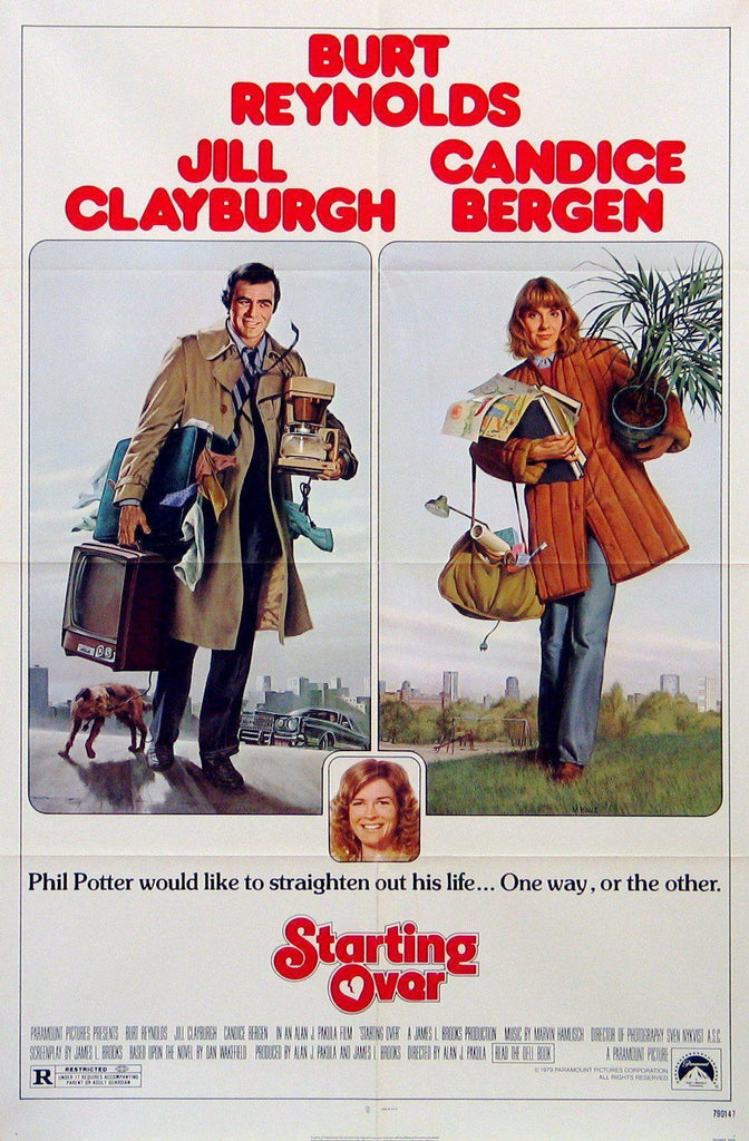 Starting Over Original Vintage Movie Poster