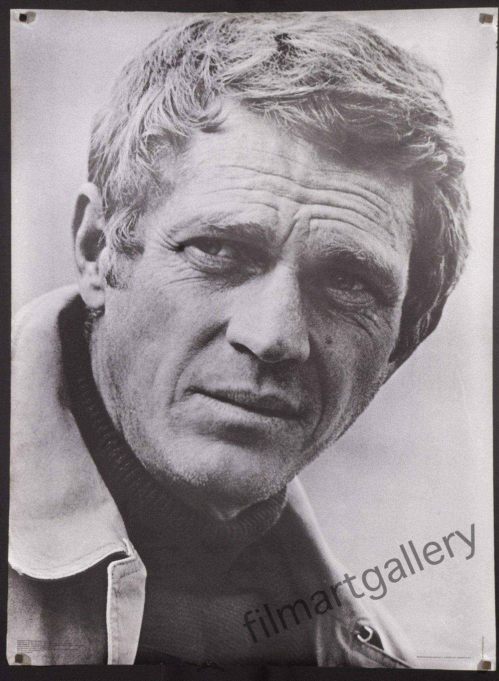 Steve McQueen Original Vintage Movie Poster