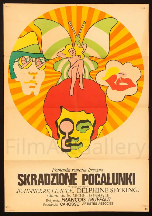 Stolen Kisses (Baisers Voles) Original Vintage Movie Poster
