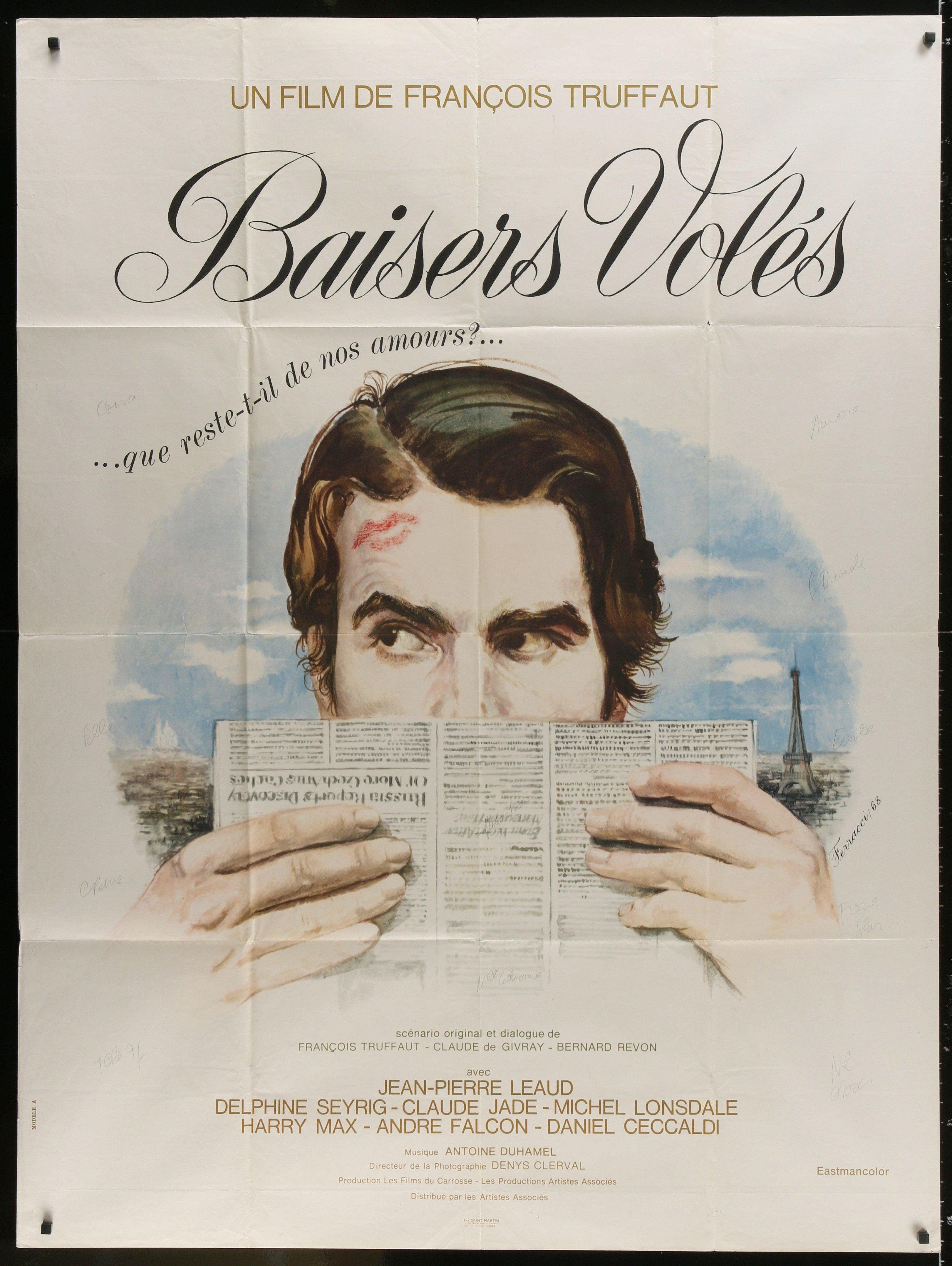 Buy Vintage Stolen Kisses Movie Poster