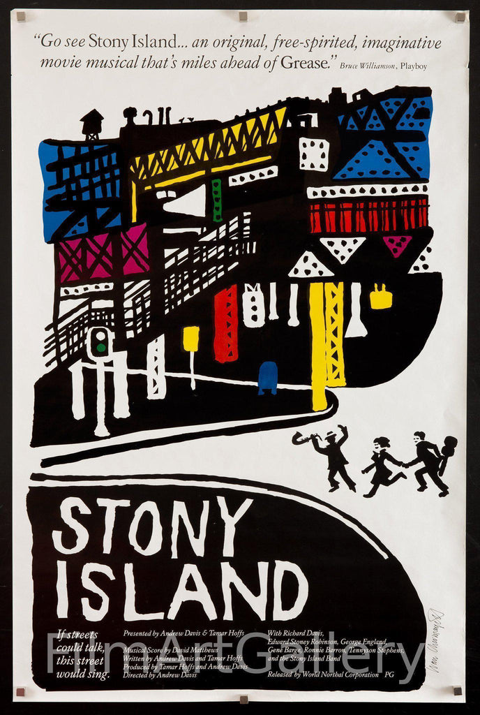 Stony Island Original Vintage Movie Poster