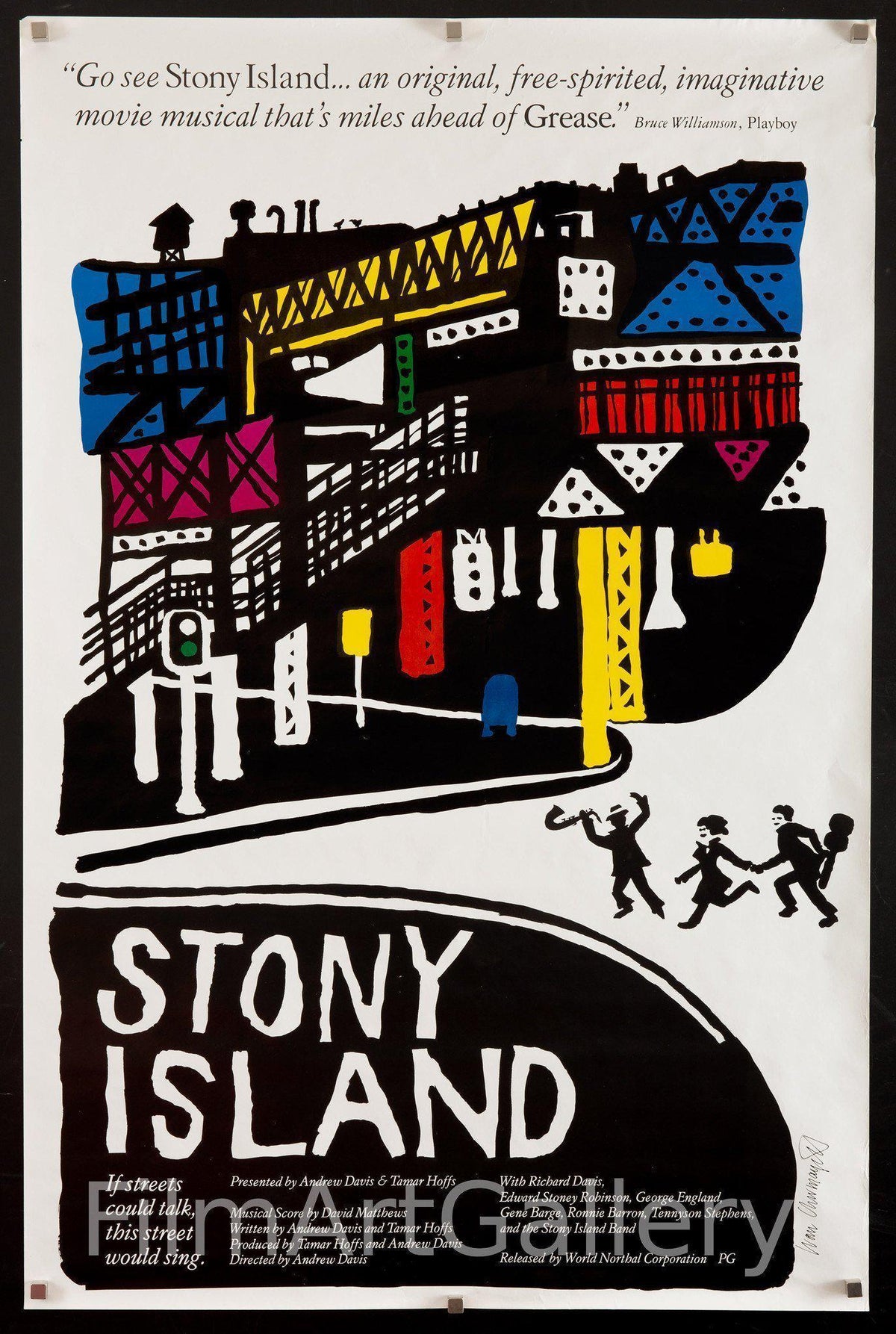 Stony Island Original Vintage Movie Poster