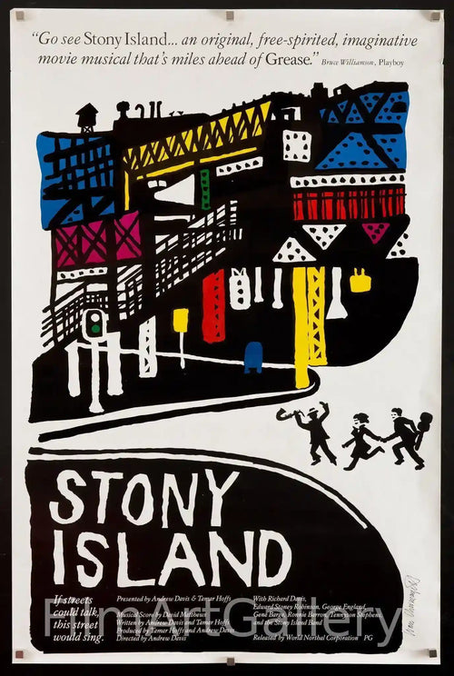 Stony Island Original Vintage Movie Poster
