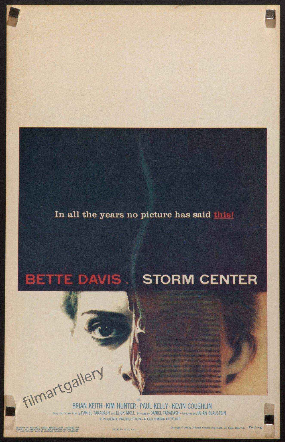 Storm Center Original Vintage Movie Poster