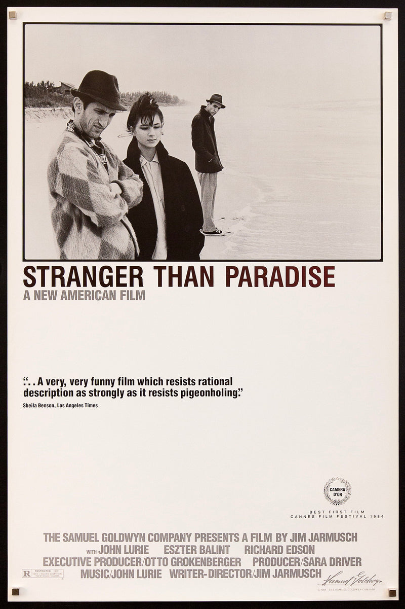 Stranger Than Paradise 1 Sheet (27x41) Original Vintage Movie Poster