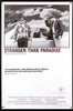 Stranger Than Paradise Original Vintage Movie Poster