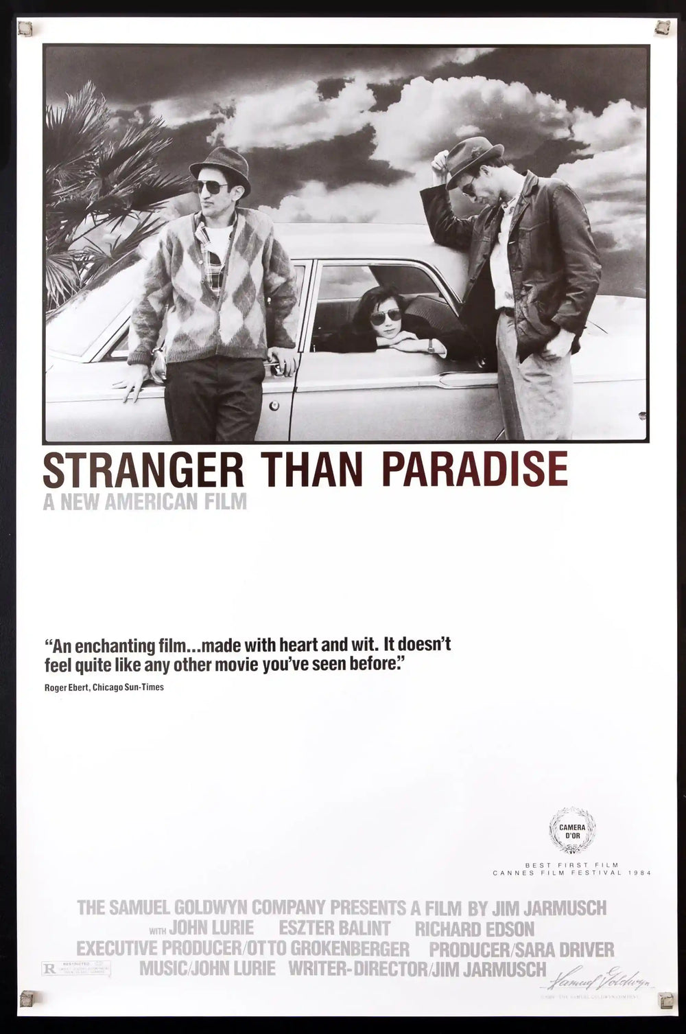 Stranger Than Paradise Original Vintage Movie Poster