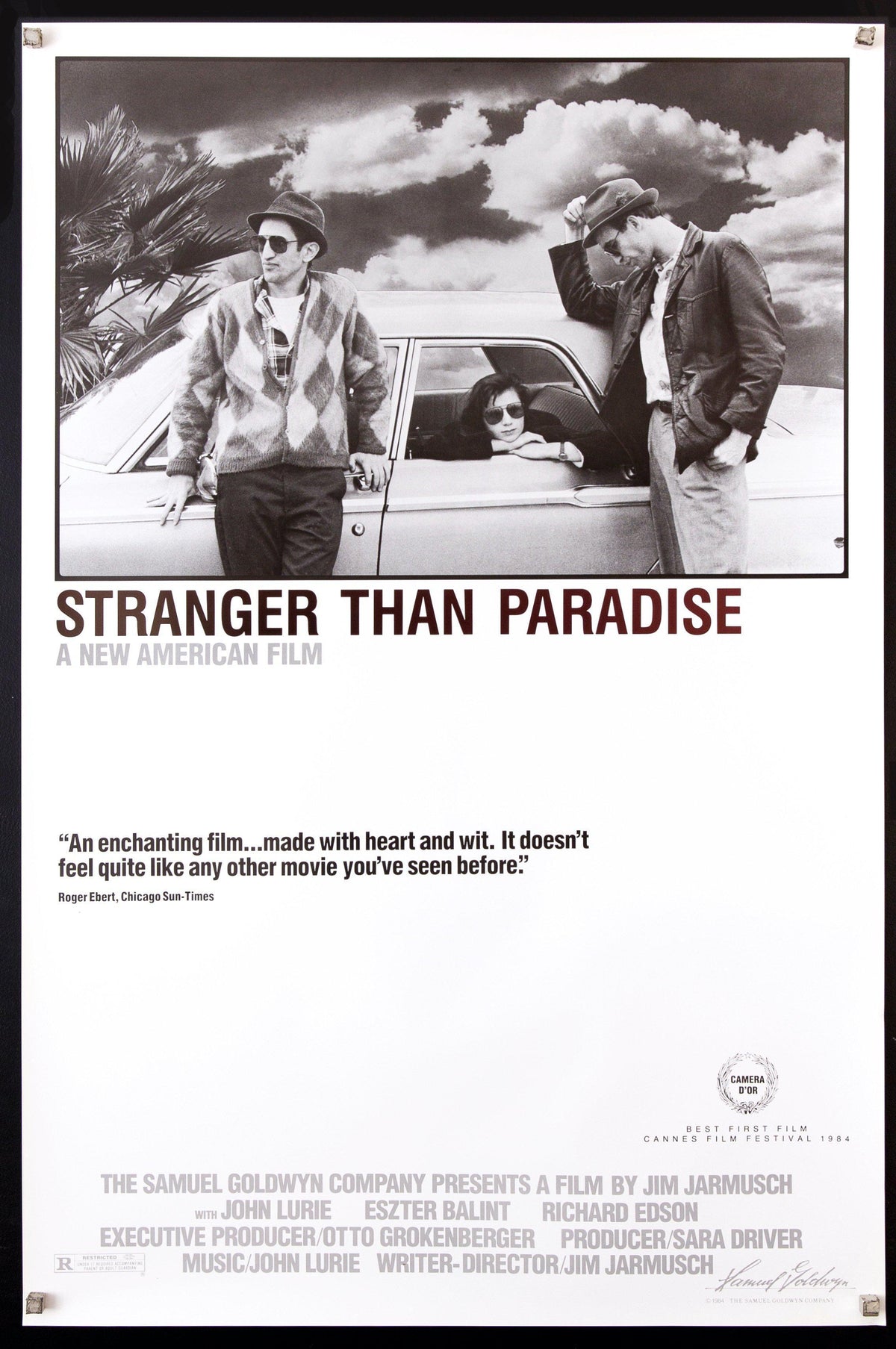 Stranger Than Paradise Original Vintage Movie Poster