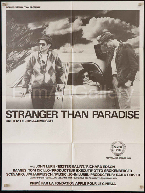 Stranger Than Paradise Original Vintage Movie Poster