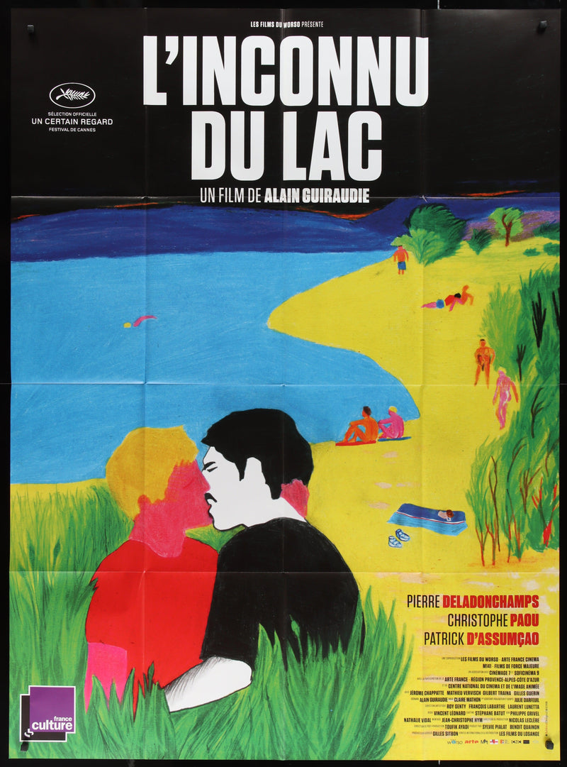 Stranger by the Lake (L'Inconnu Du Lac) French 1 panel (47x63) Original Vintage Movie Poster