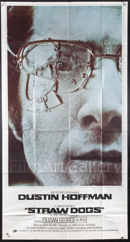 Straw Dogs Original Vintage Movie Poster