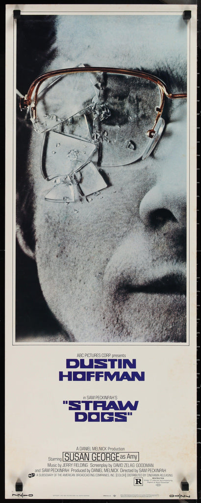 Straw Dogs Original Vintage Movie Poster