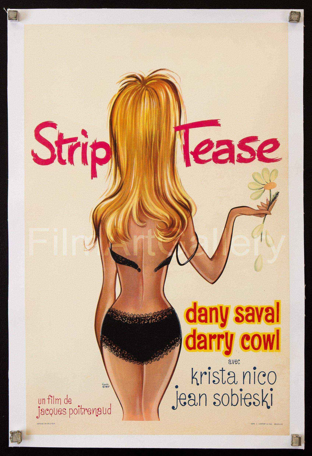 Strip Tease (Striptease) Original Vintage Movie Poster