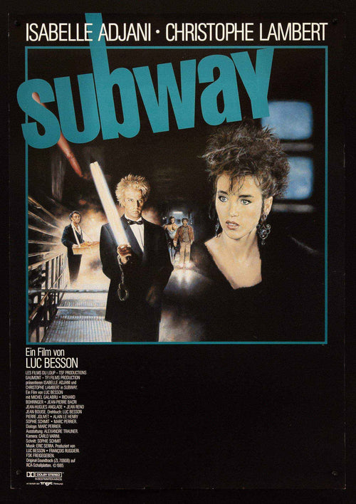 Subway Original Vintage Movie Poster