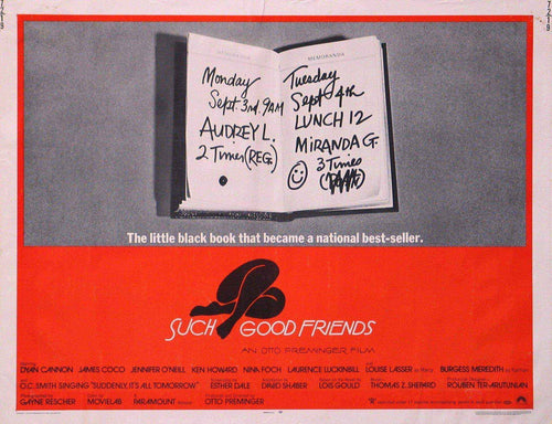 Such Good Friends Original Vintage Movie Poster