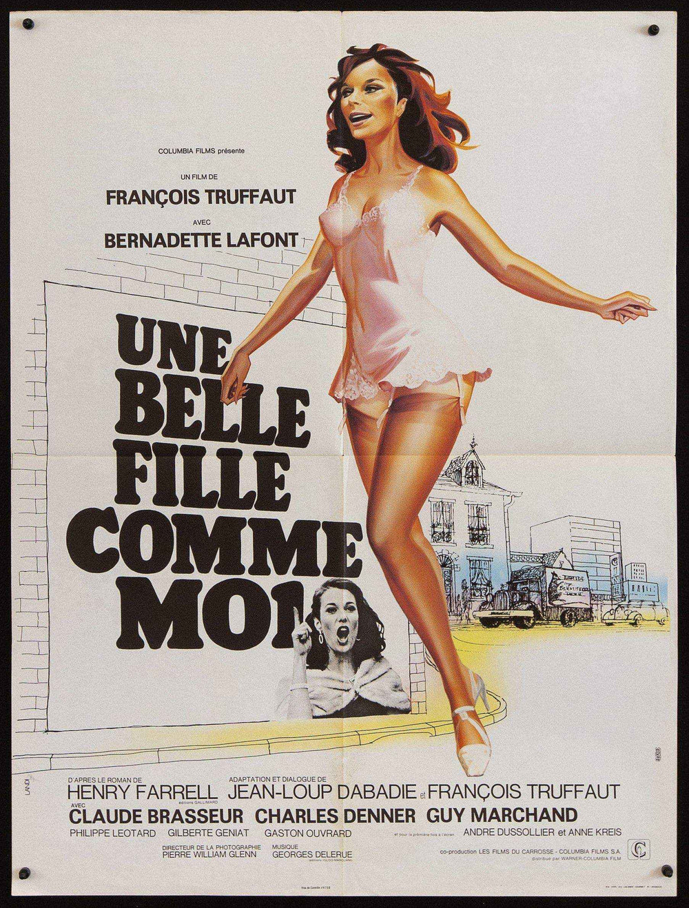 Such a Gorgeous Kid Like Me Original Vintage Movie Poster