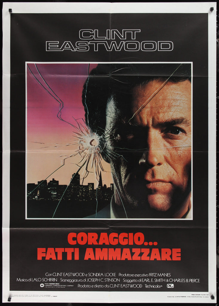 Sudden Impact Italian 2 Foglio (39x55) Original Vintage Movie Poster