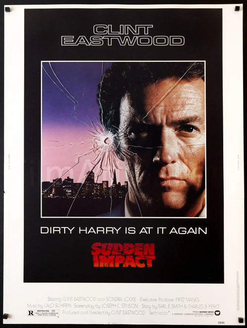 Sudden Impact Original Vintage Movie Poster