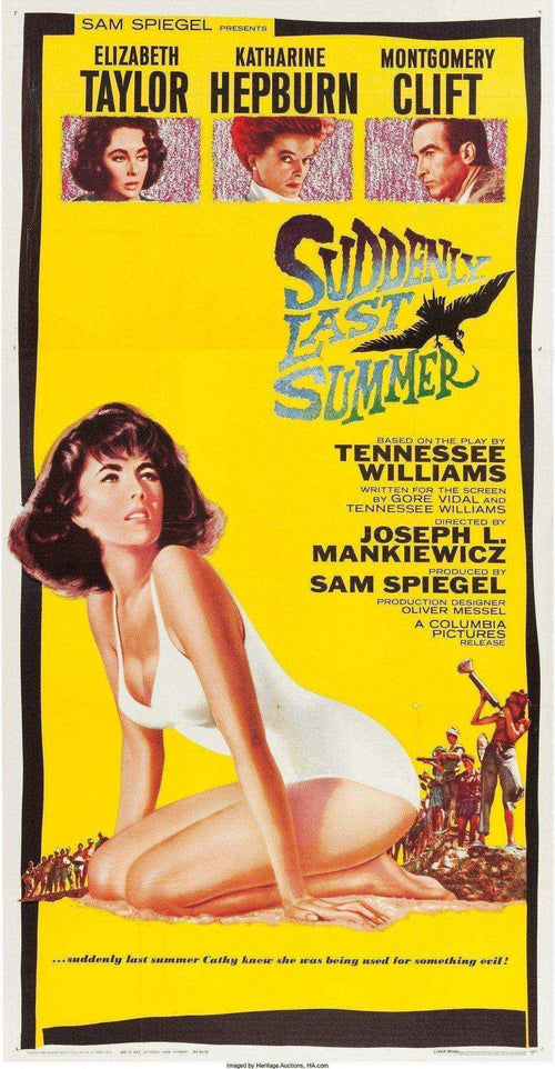 Suddenly, Last Summer Original Vintage Movie Poster