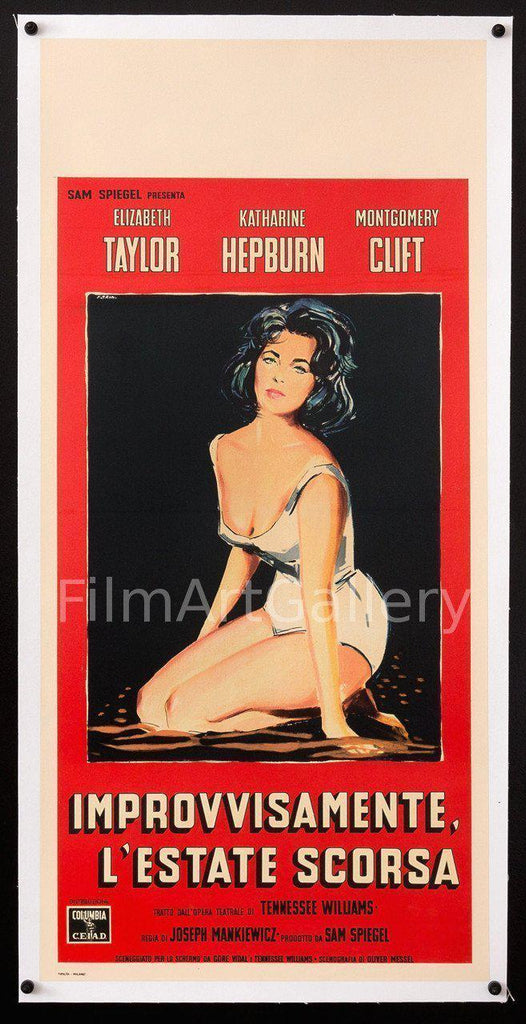 Suddenly, Last Summer Original Vintage Movie Poster