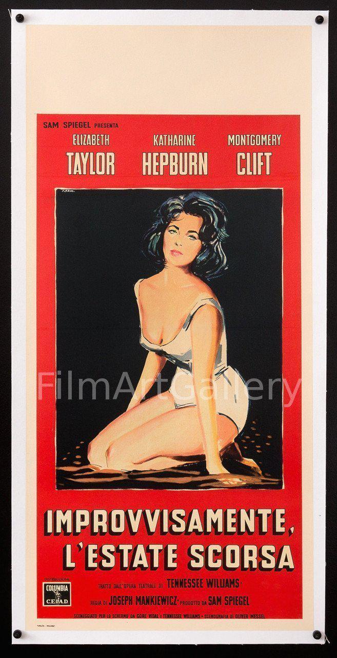 Suddenly, Last Summer Original Vintage Movie Poster