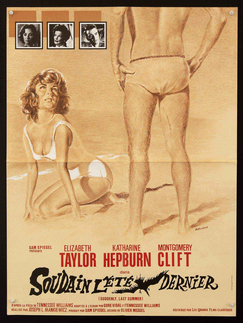 Suddenly, Last Summer Original Vintage Movie Poster