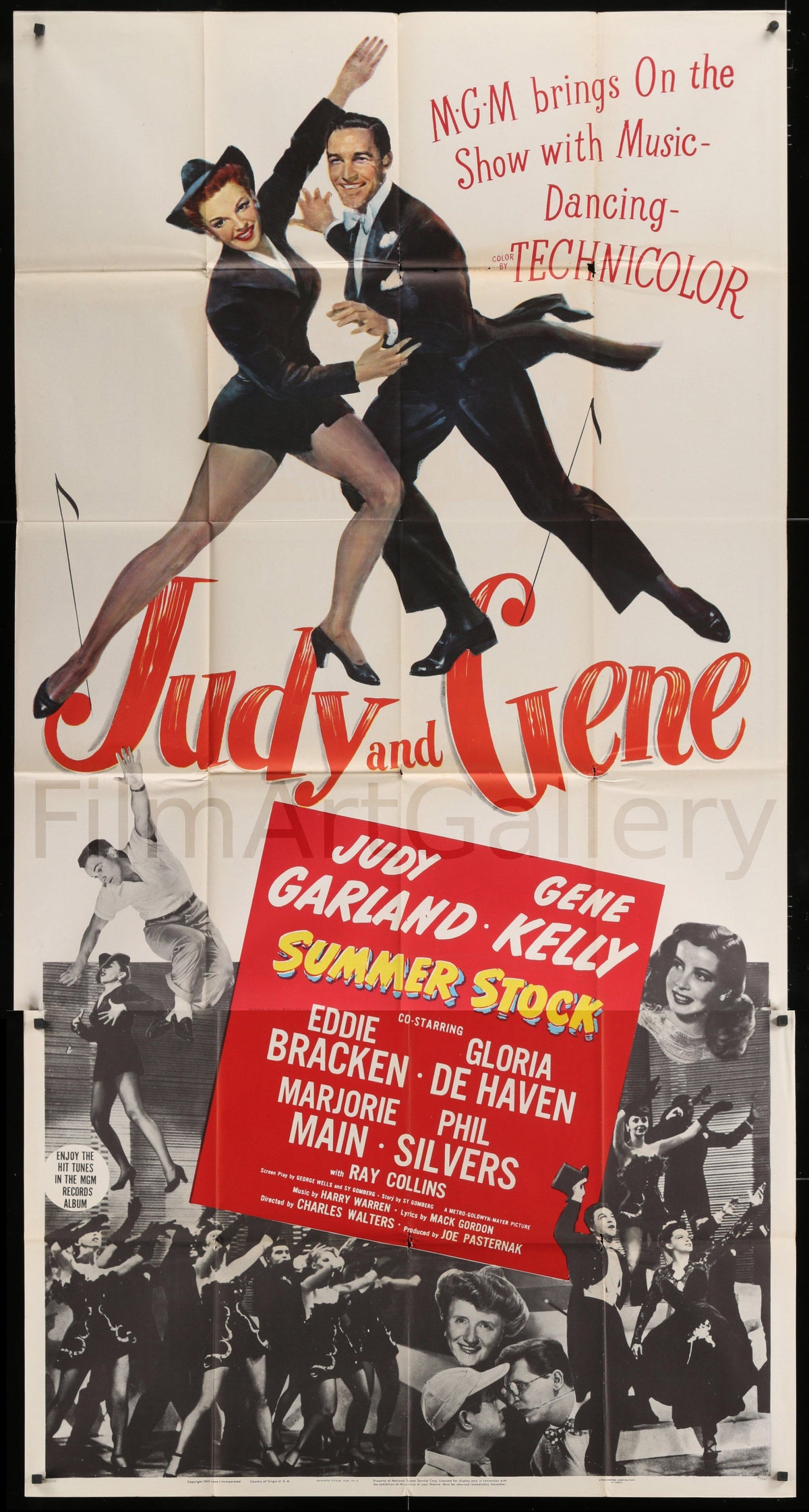 Summer Stock Original Vintage Movie Poster