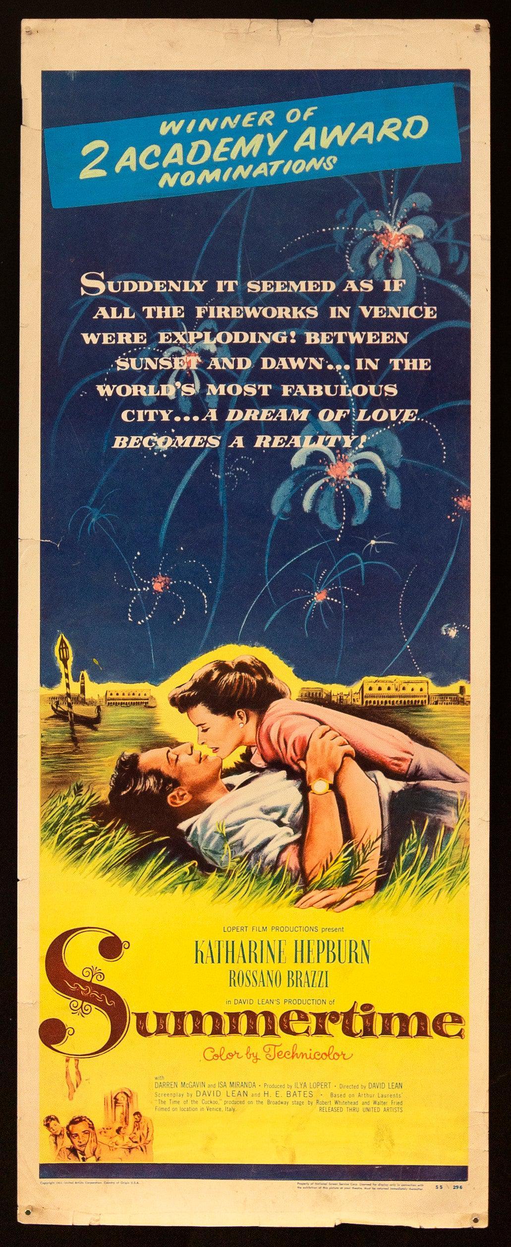 Summertime Original Vintage Movie Poster