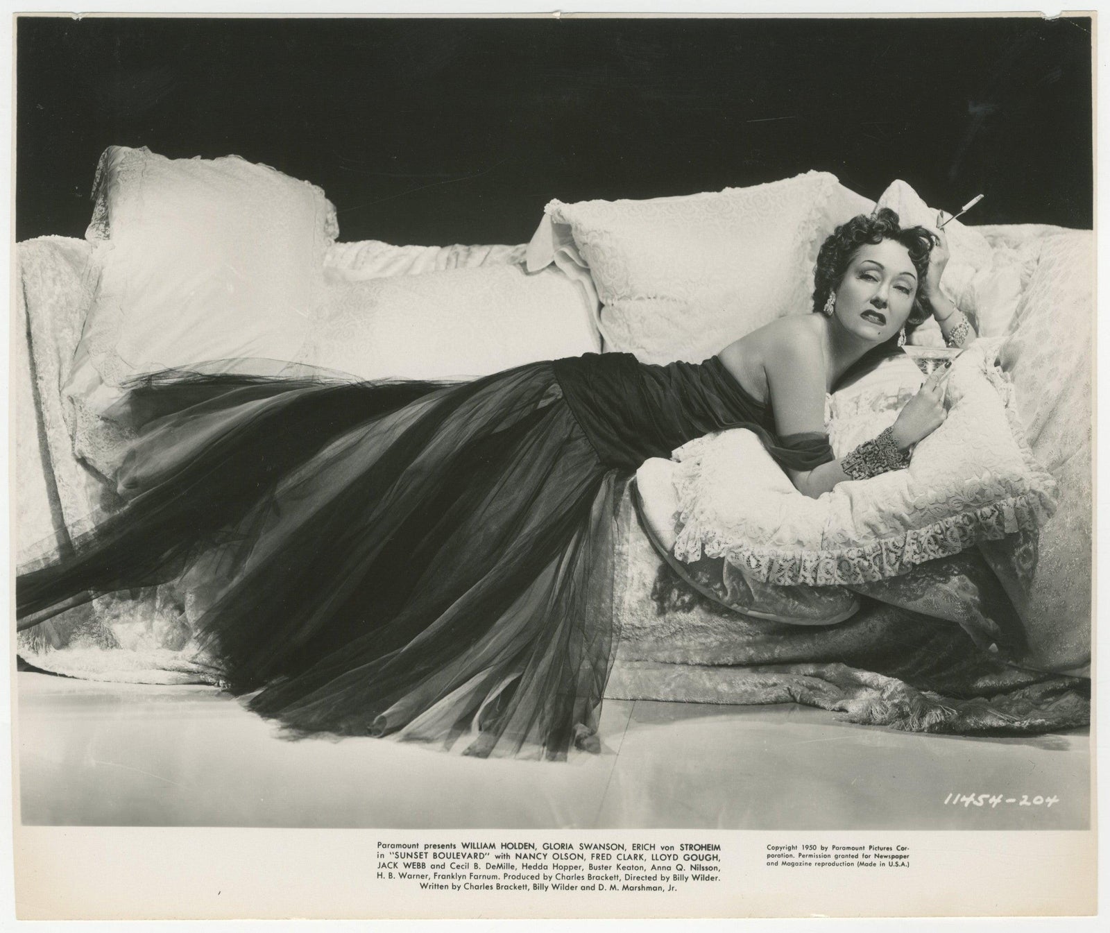 Sunset Boulevard Original Vintage Movie Poster