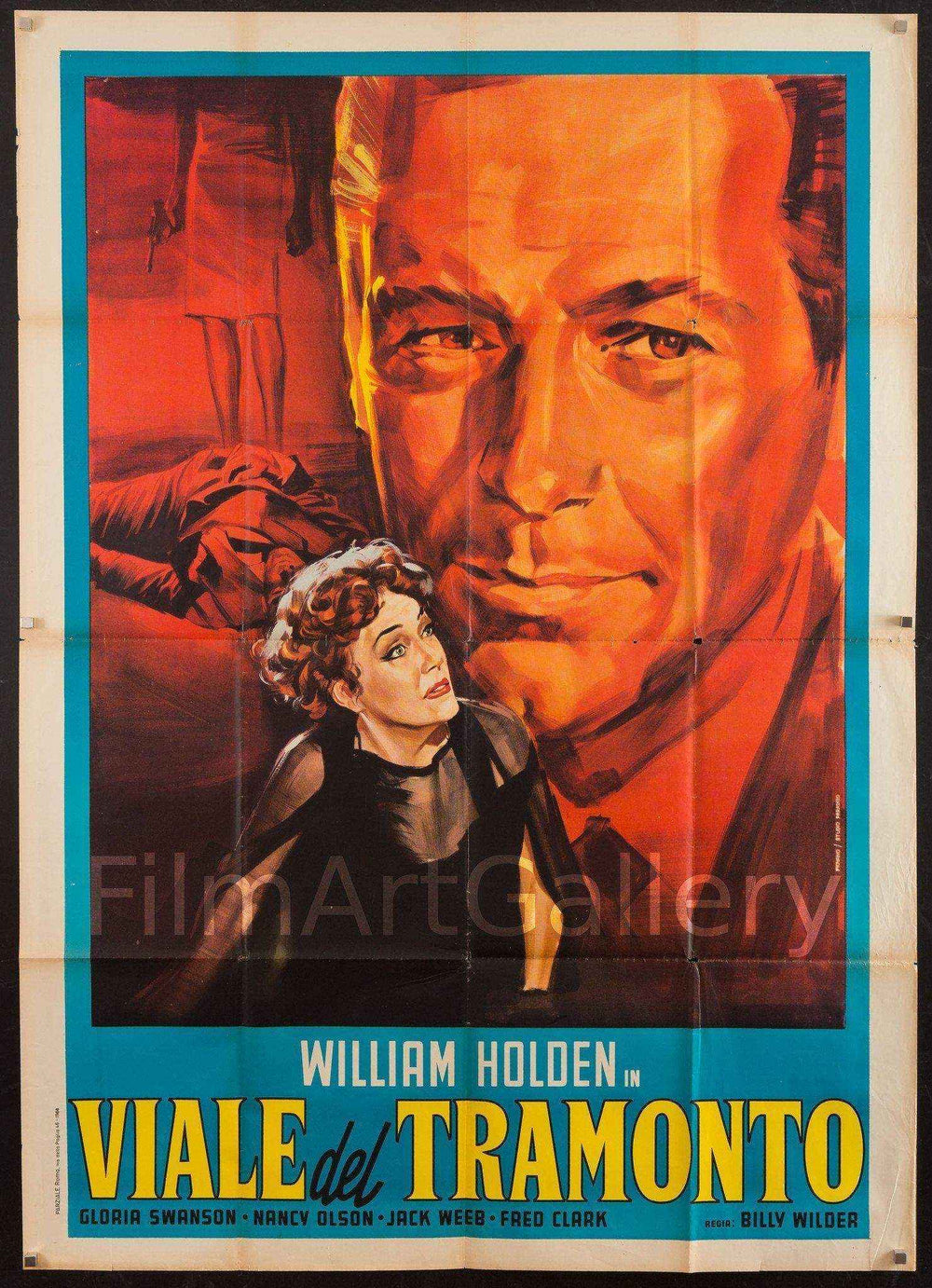 Sunset Boulevard Original Vintage Movie Poster