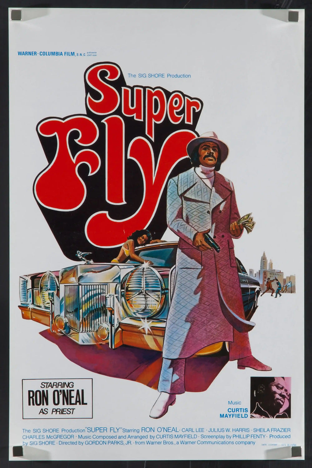 Superfly (Super Fly) Original Vintage Movie Poster