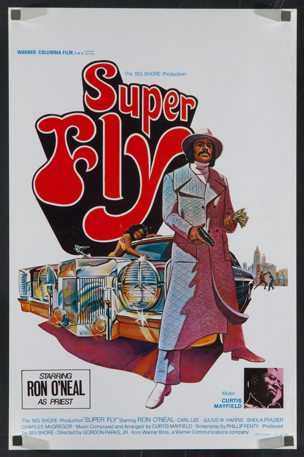 Superfly (Super Fly) Movie Poster 1972 Belgian (14x22)