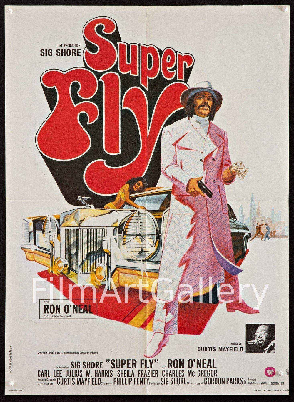 Superfly (Super Fly) Original Vintage Movie Poster