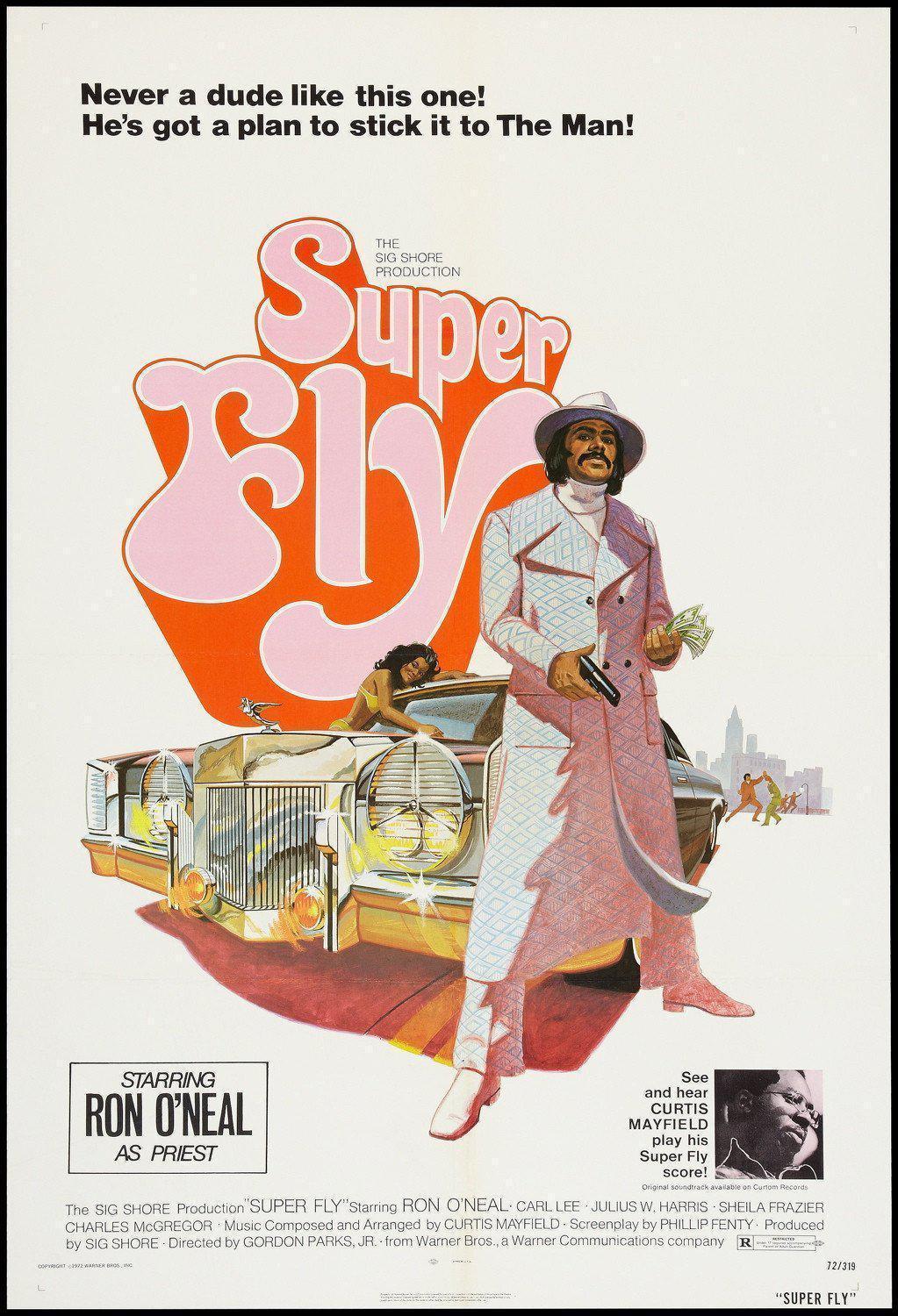 Superfly (Super Fly) Original Vintage Movie Poster