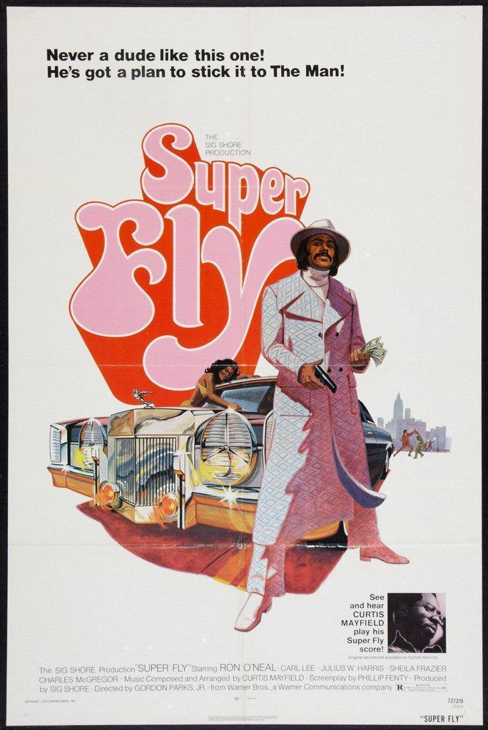 Superfly (Super Fly) Original Vintage Movie Poster