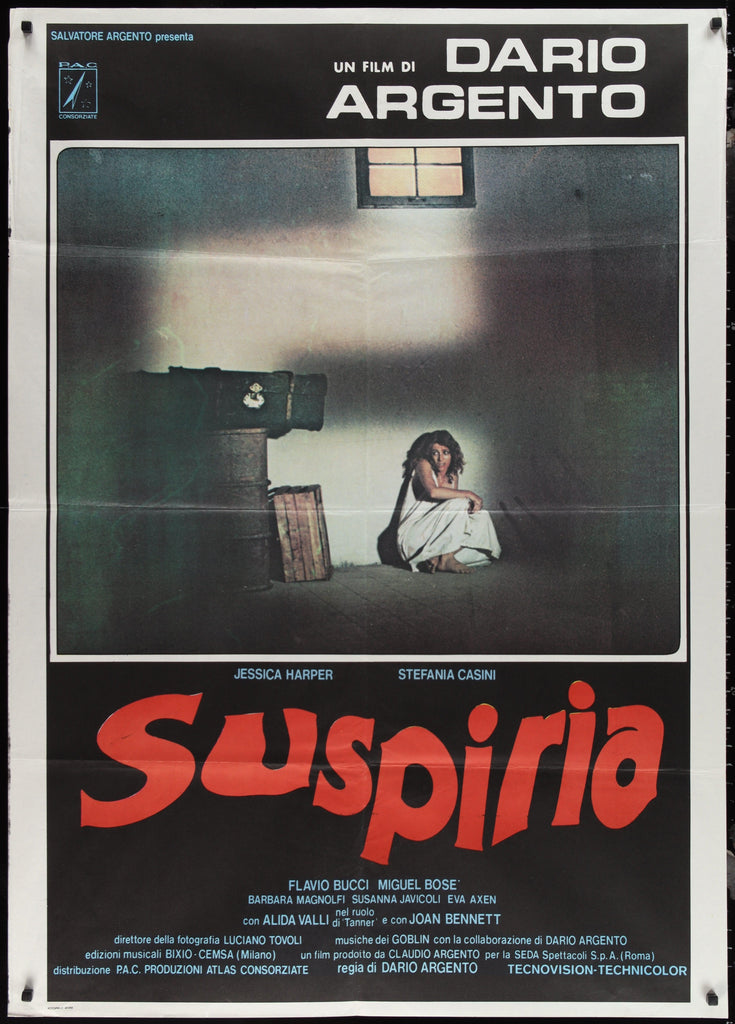 Suspiria Italian 2 foglio (39x55) Original Vintage Movie Poster