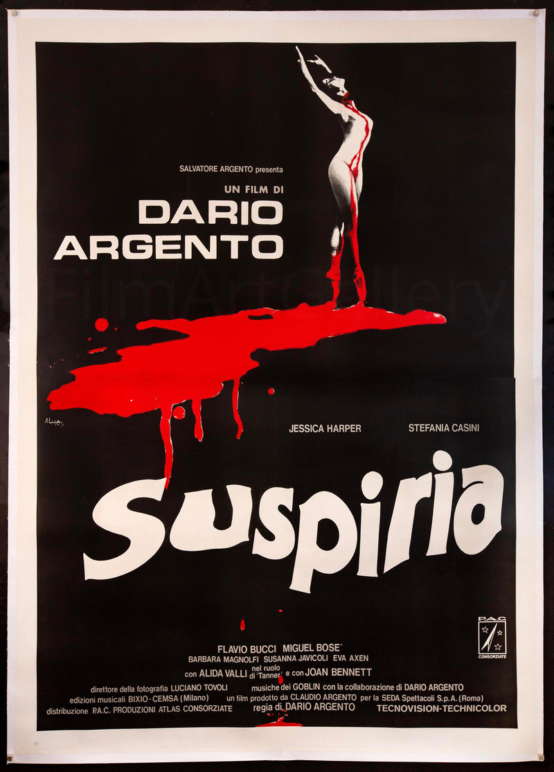 Suspiria Italian 4 Foglio (55x78) Original Vintage Movie Poster