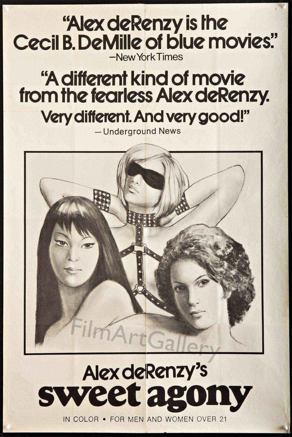 Sweet Agony Original Vintage Movie Poster