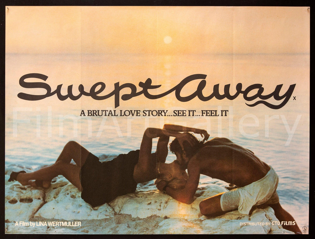 Swept Away... Original Vintage Movie Poster