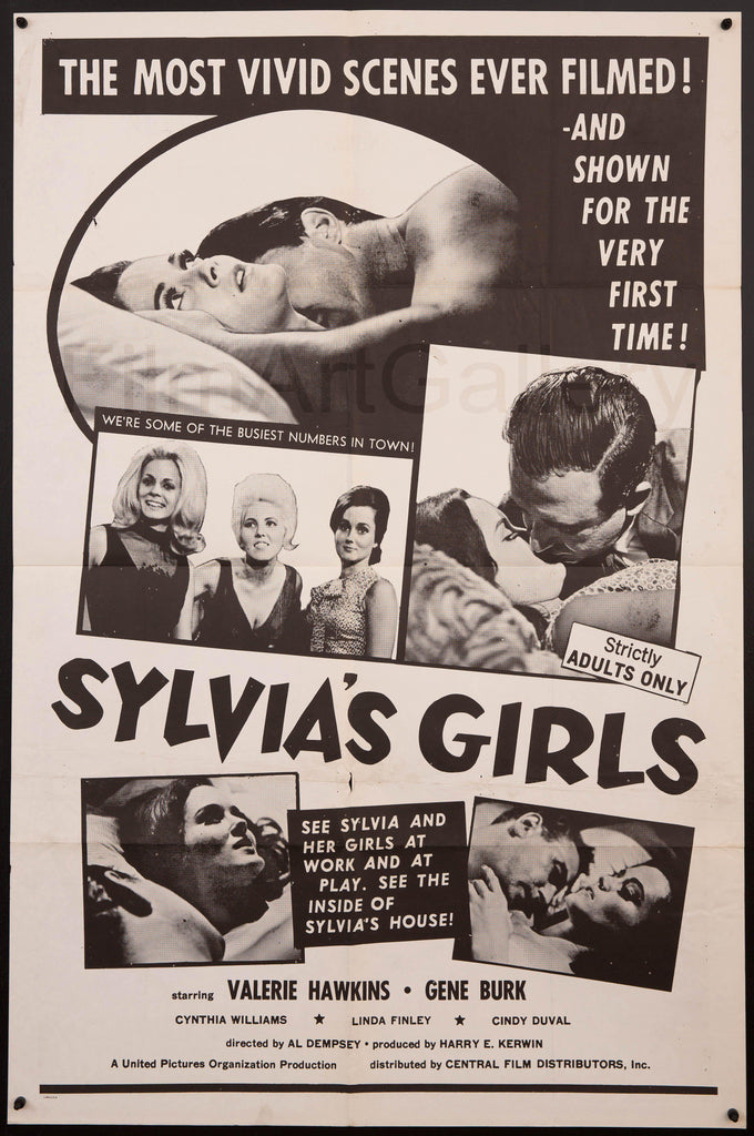 Sylvia's Girls Original Vintage Movie Poster
