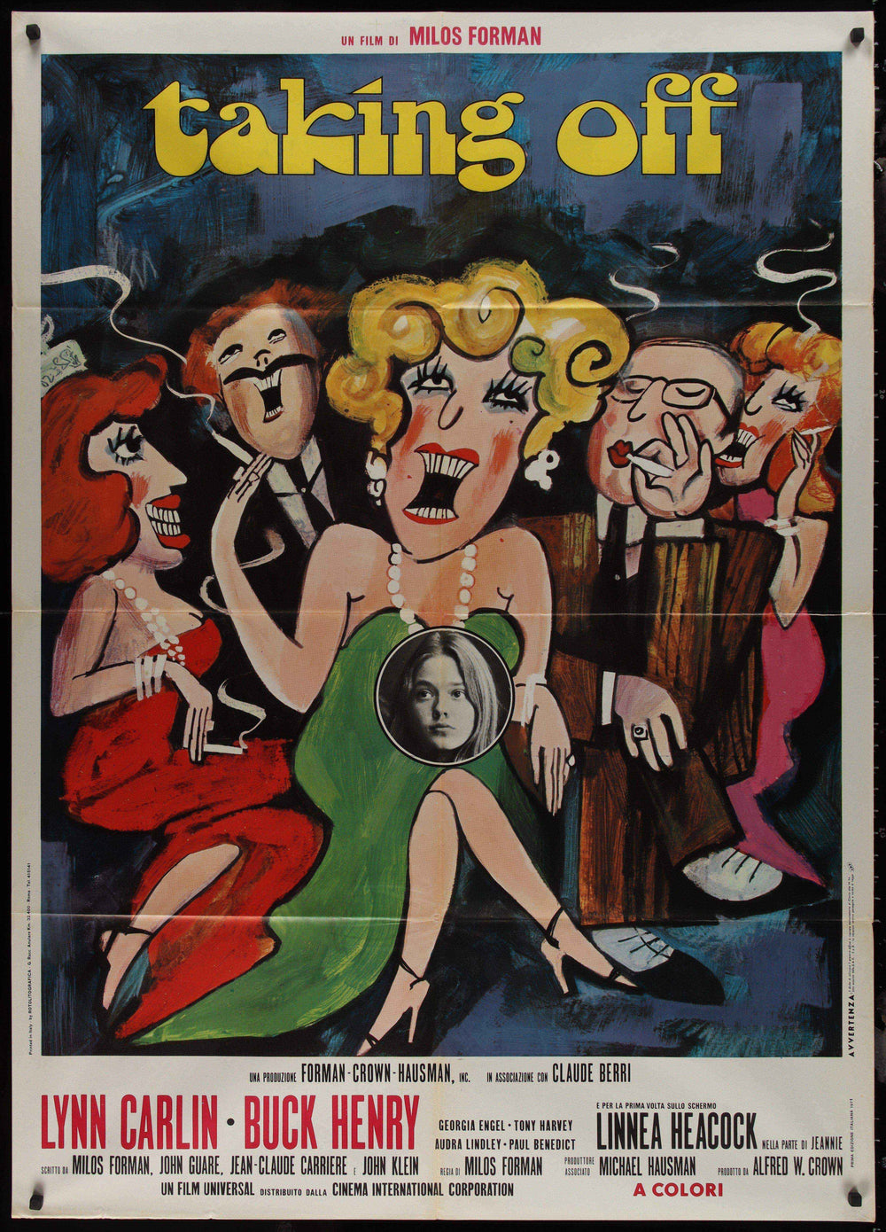Taking Off Original Vintage Movie Poster