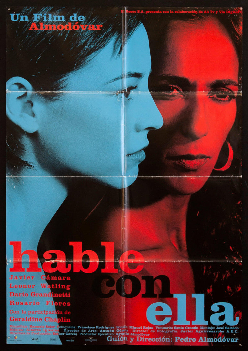Talk to Her (Hable con Ella) 1 Sheet (27x41) Original Vintage Movie Poster