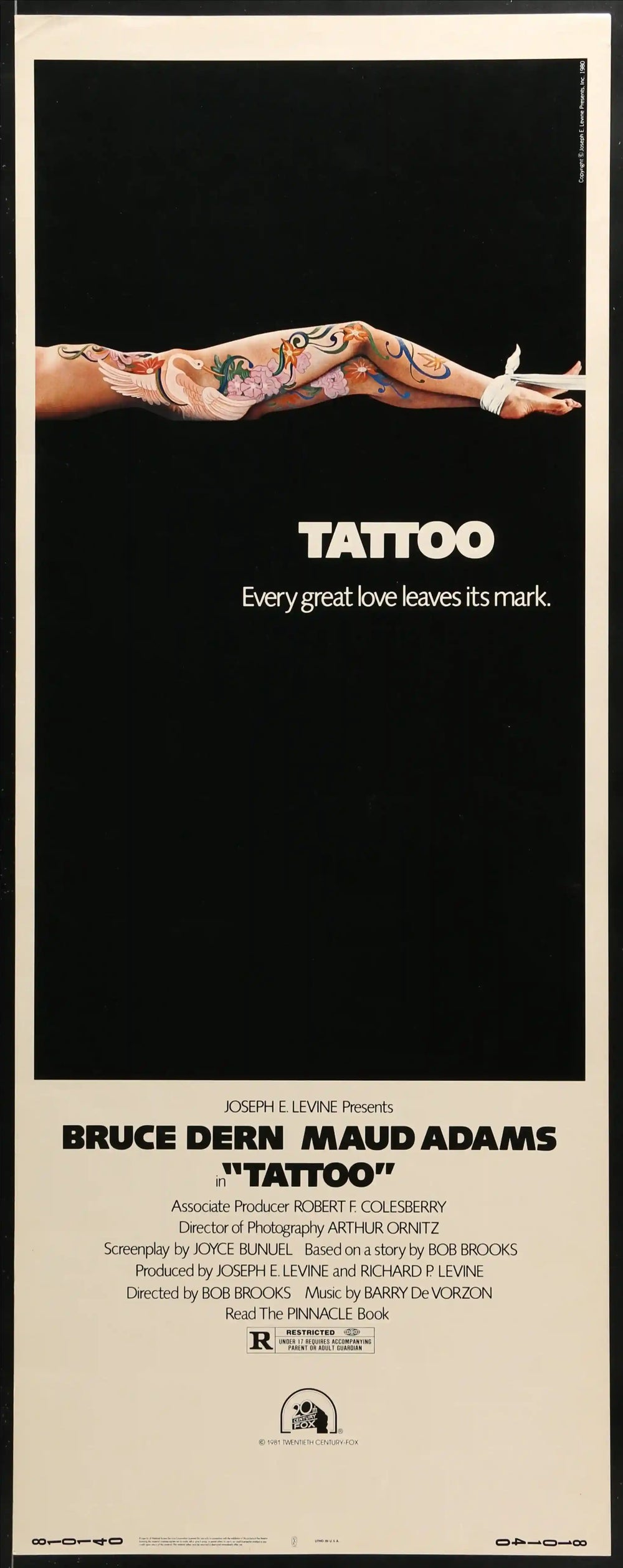Tattoo Original Vintage Movie Poster