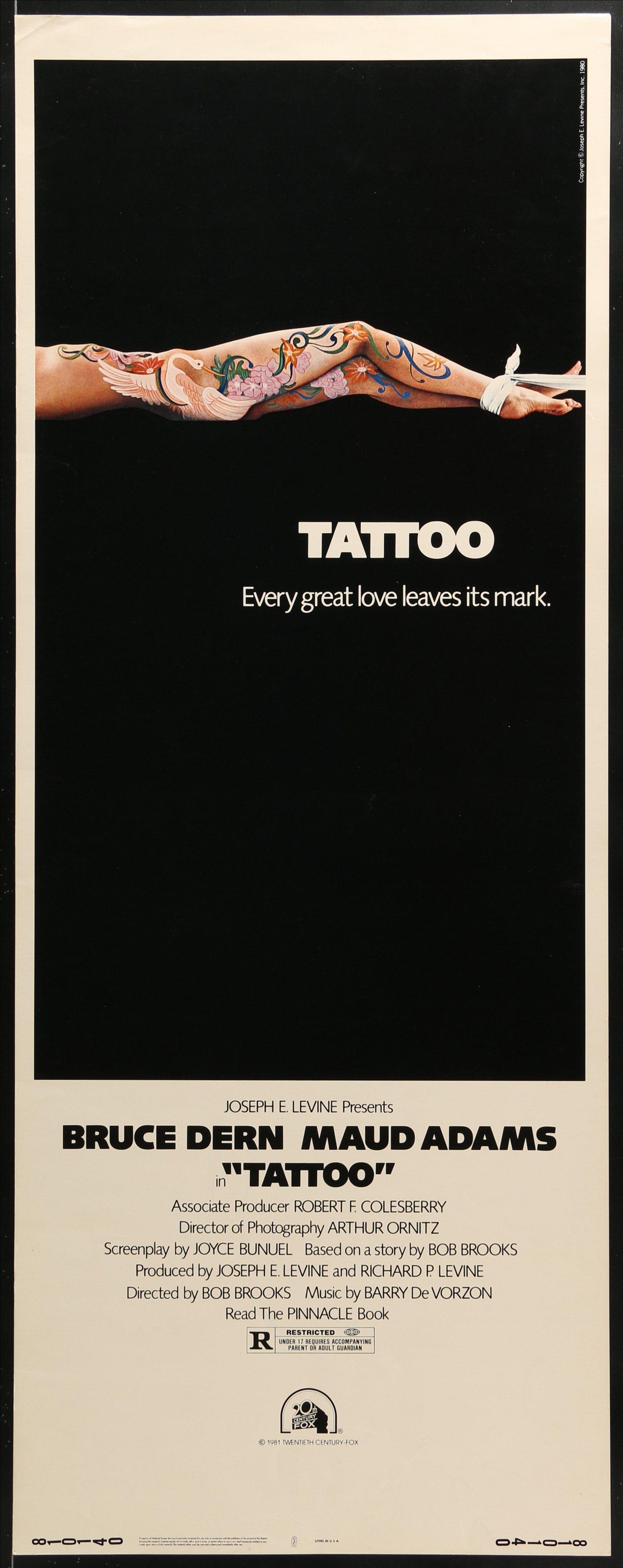 Tattoo Original Vintage Movie Poster